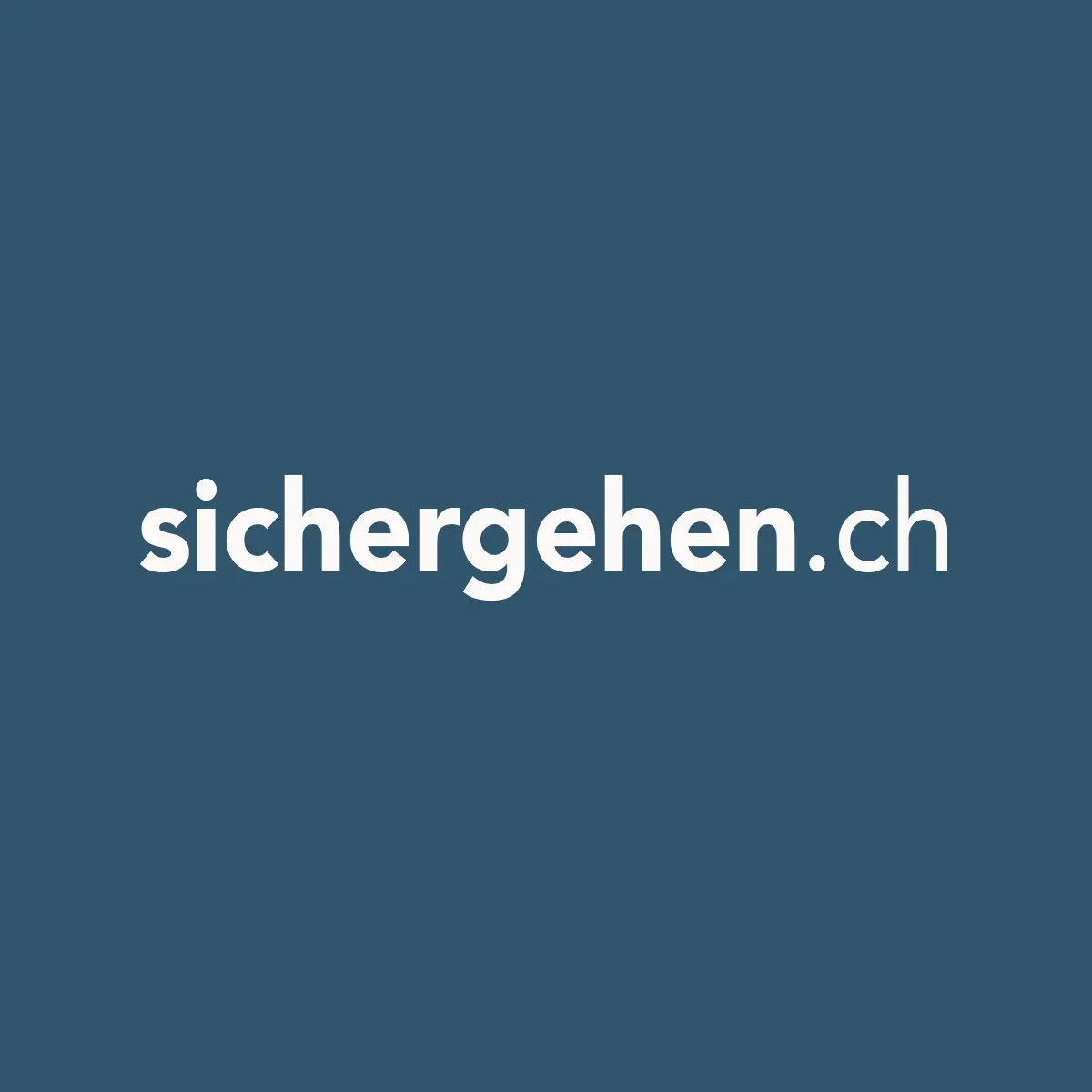 Sichergehen.ch – Webangebot mit Selbsttest und Trainingsprogramm